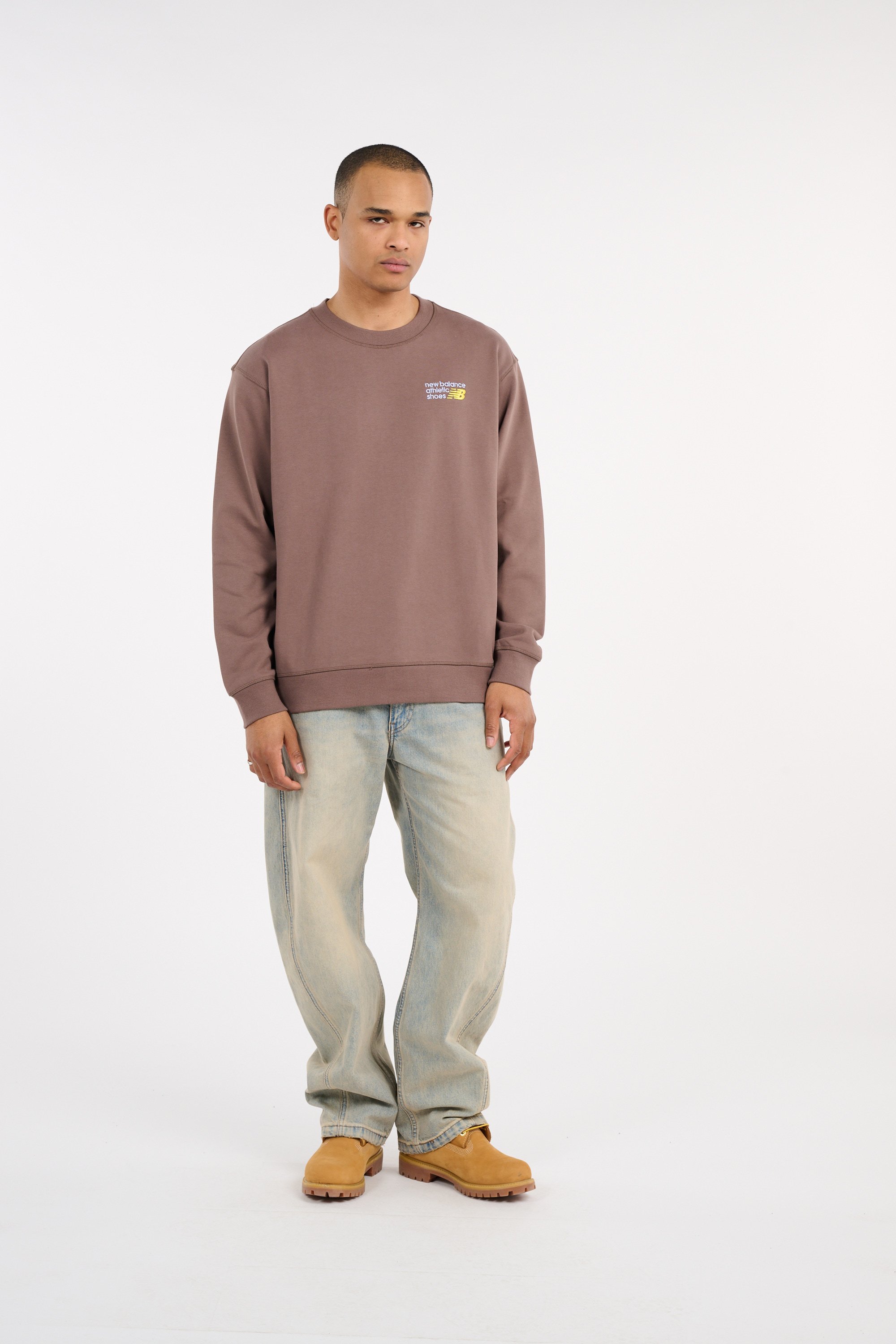Sweatshirt NEW BALANCE Brown