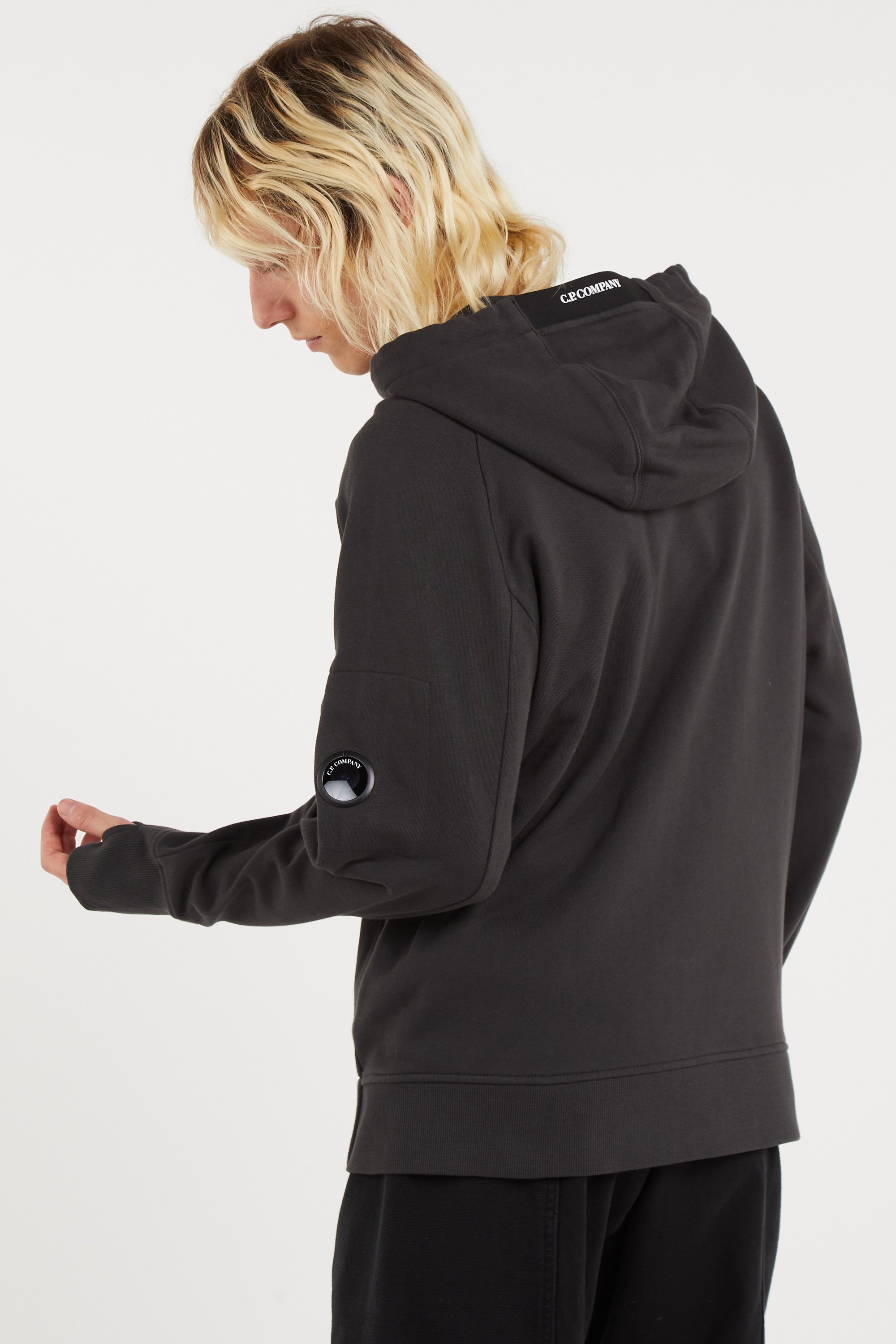 Sweat zippé  | Gris C.P. COMPANY Homme
