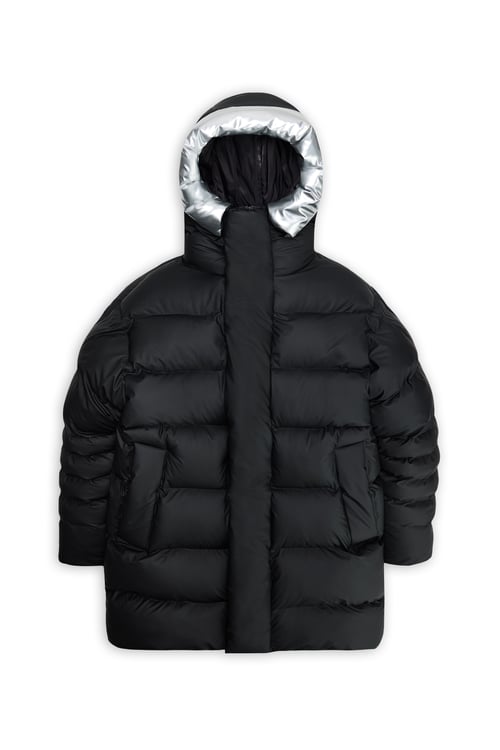 RAINS Lightweight quilted padded jacket with high neck