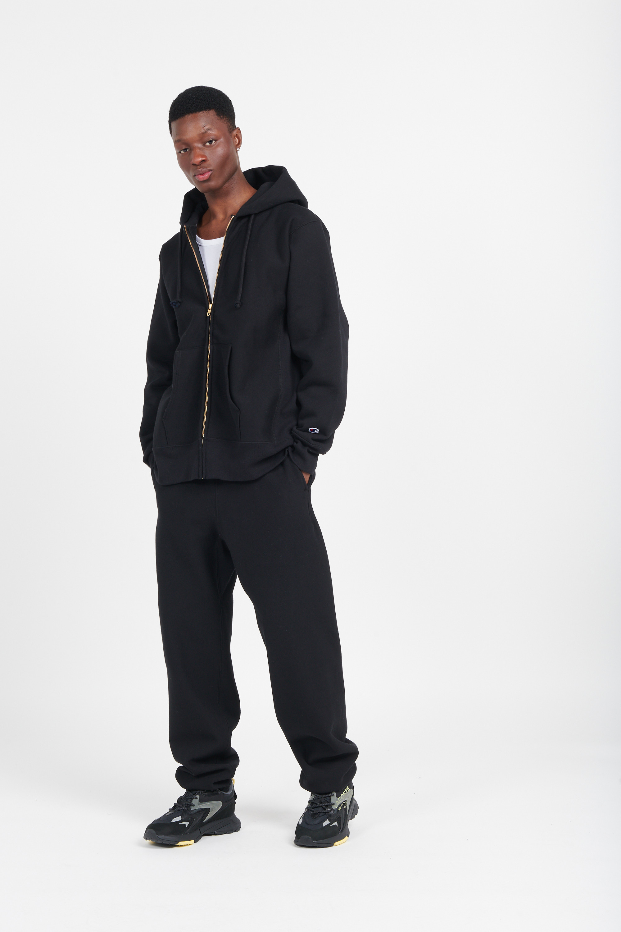 zip-up hoodie Multicolored