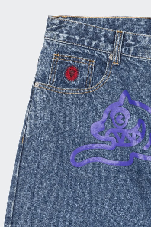 ICE CREAM Short Bleu