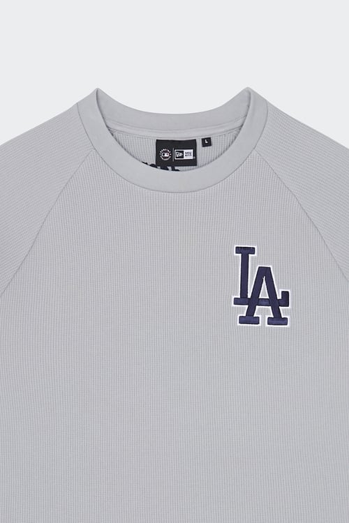 NEW ERA Regular-fit round-neck cotton T-shirt Grey