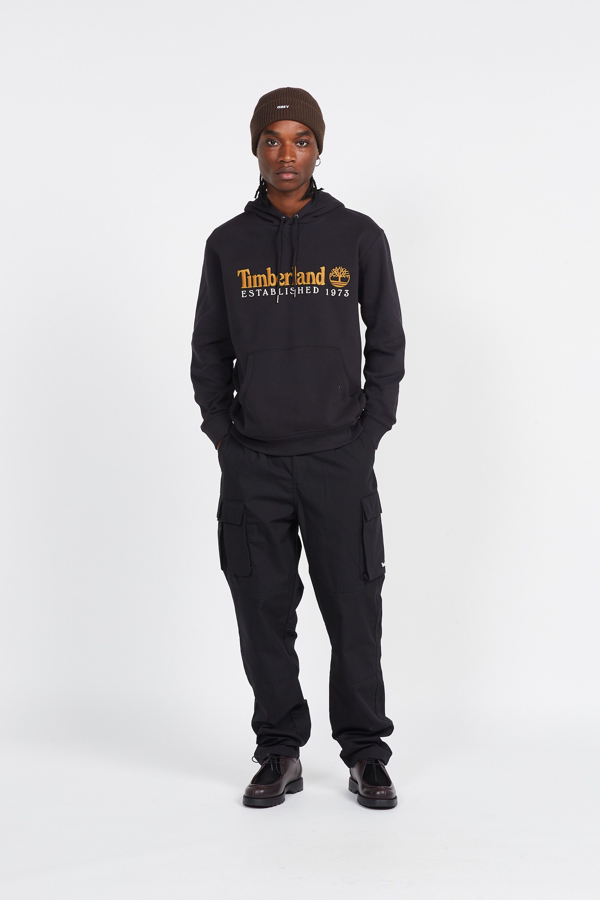 Hoodie Noir Timberland Homme Citadium