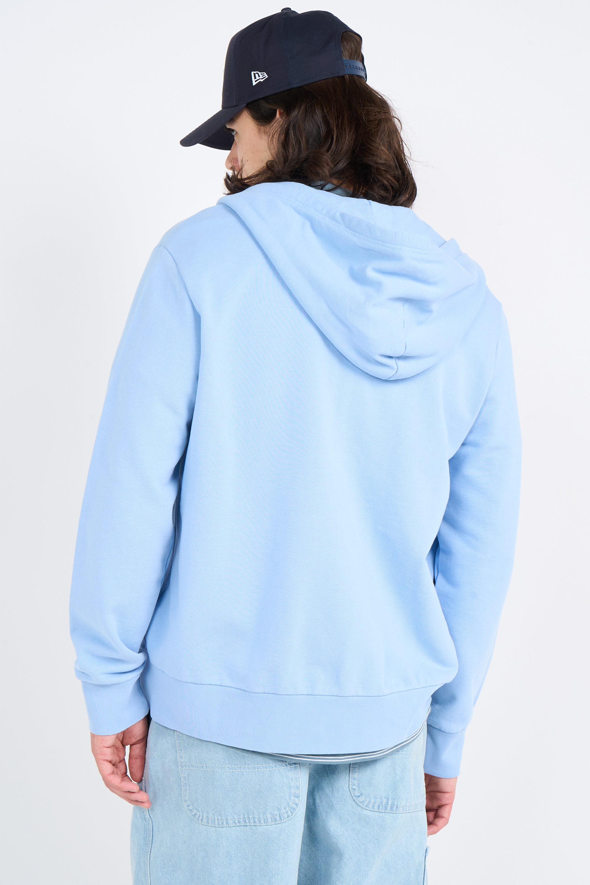 zip-up hoodie Blue