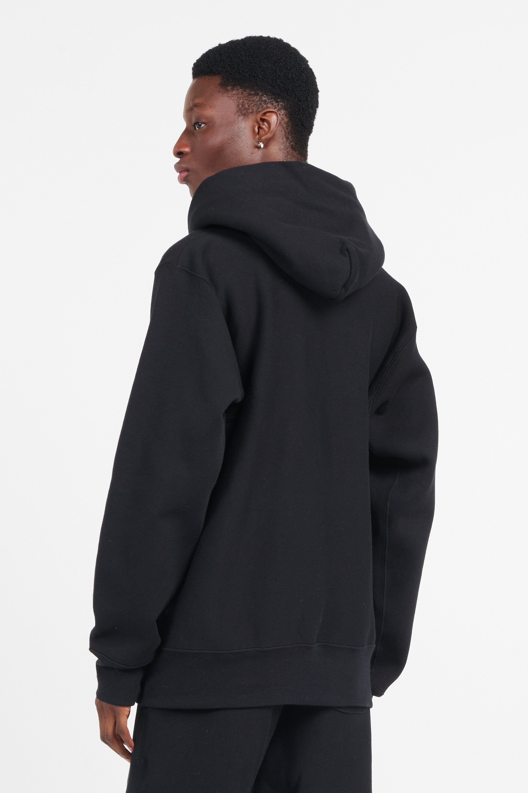 Zippered hoodie Multicolored