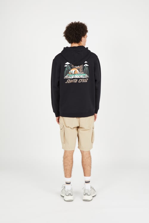 SANTA CRUZ Hoodie Noir