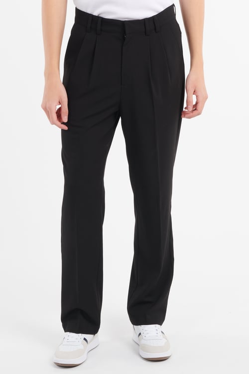 MINIMUM Pantalon Noir