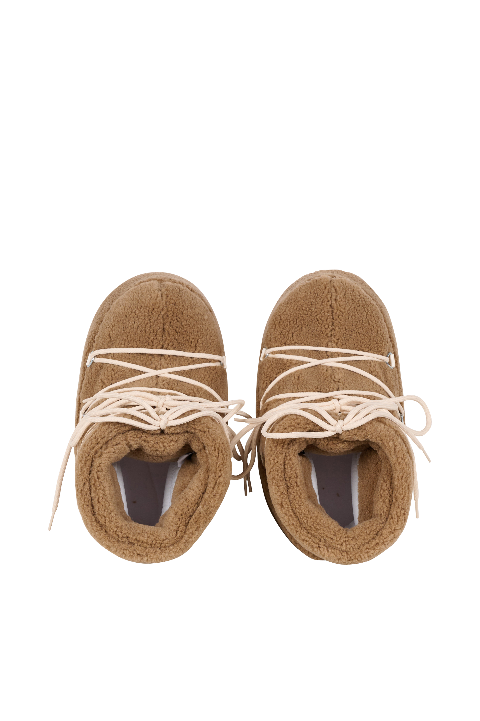 Heeled leather mid-calf boots MOON BOOT Brown