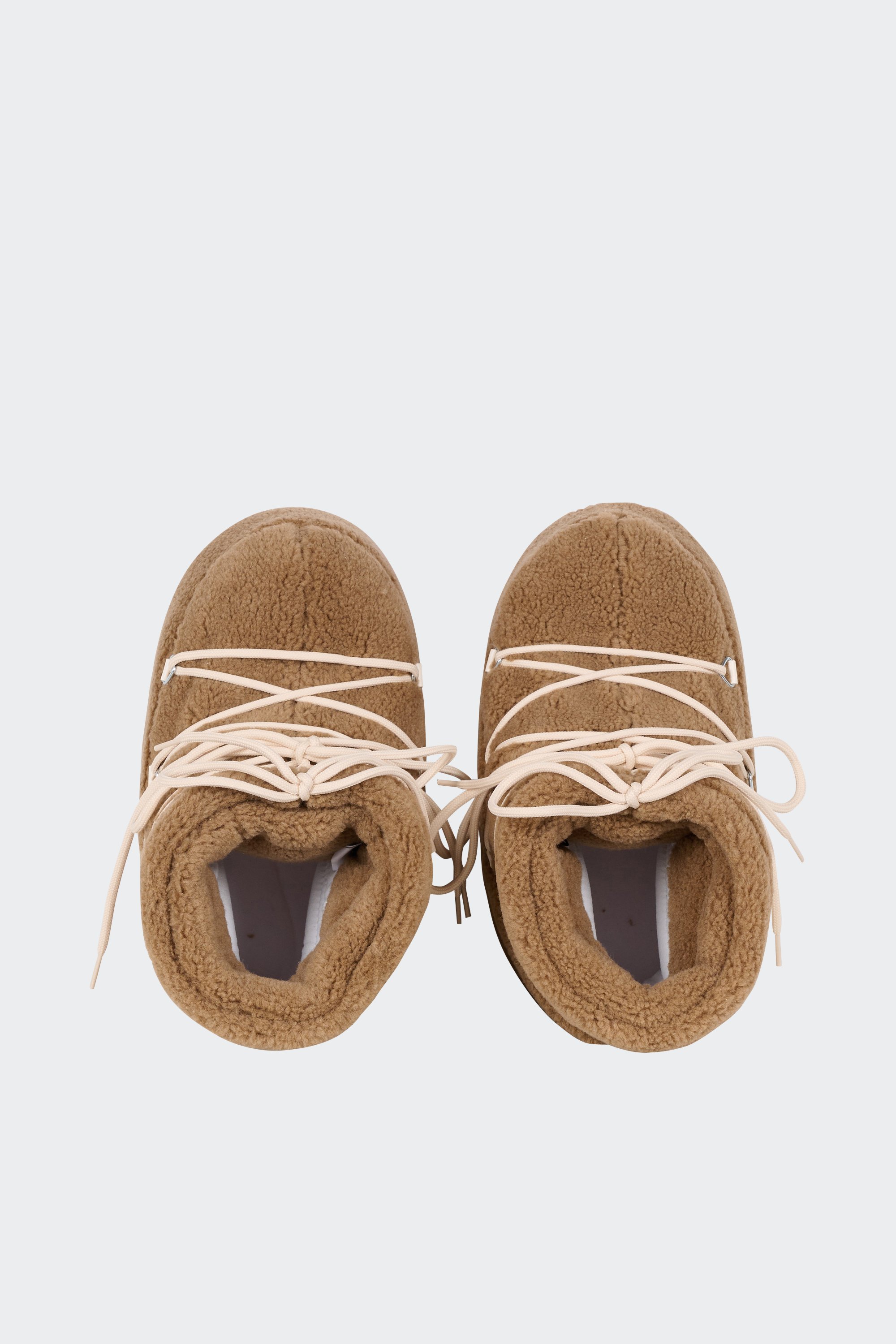 Heeled leather mid-calf boots | Brown by MOON BOOT Heeled leather mid-calf boots Brown