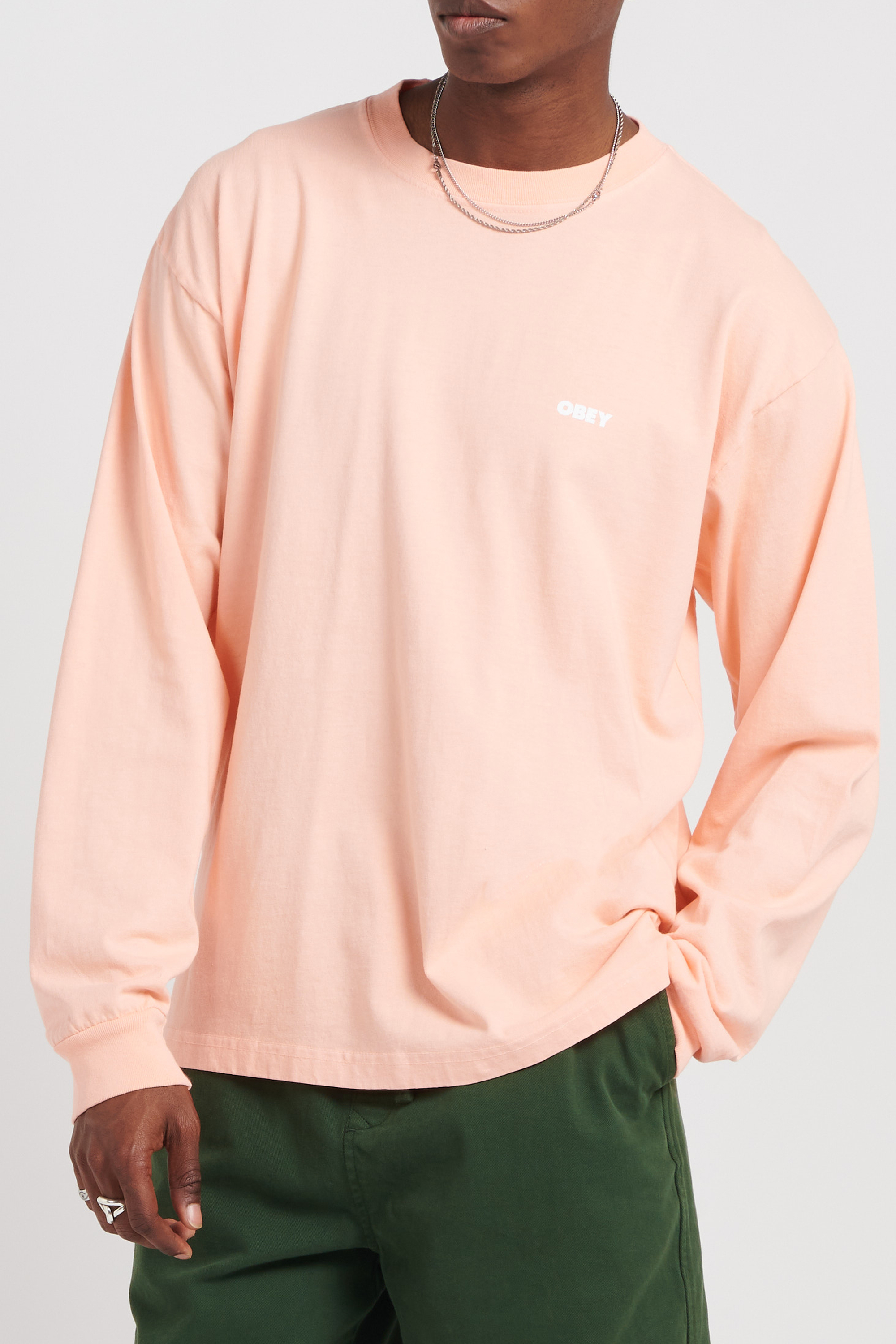 T-shirt | Orange OBEY Homme