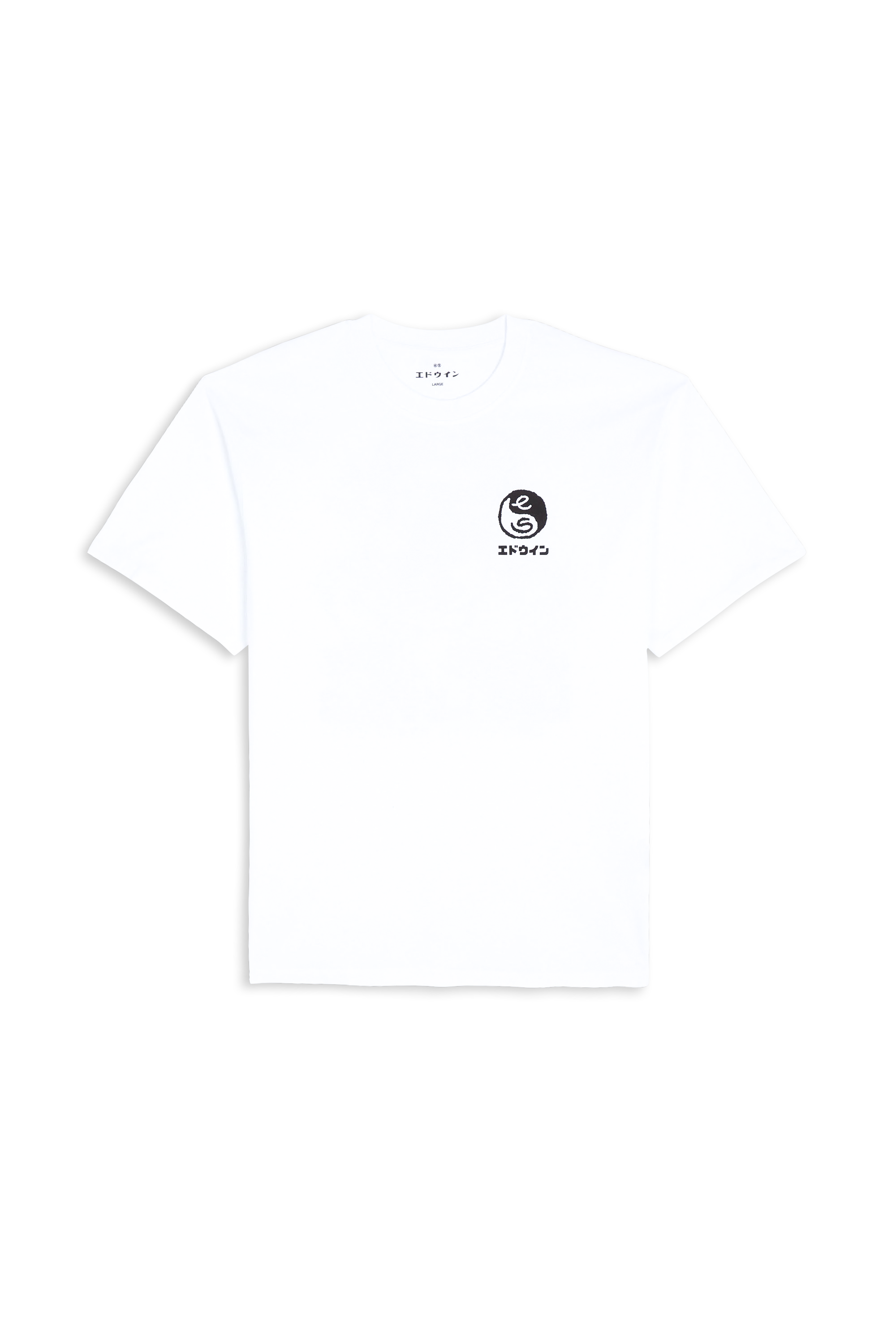 Regular-fit round-neck cotton T-shirt White