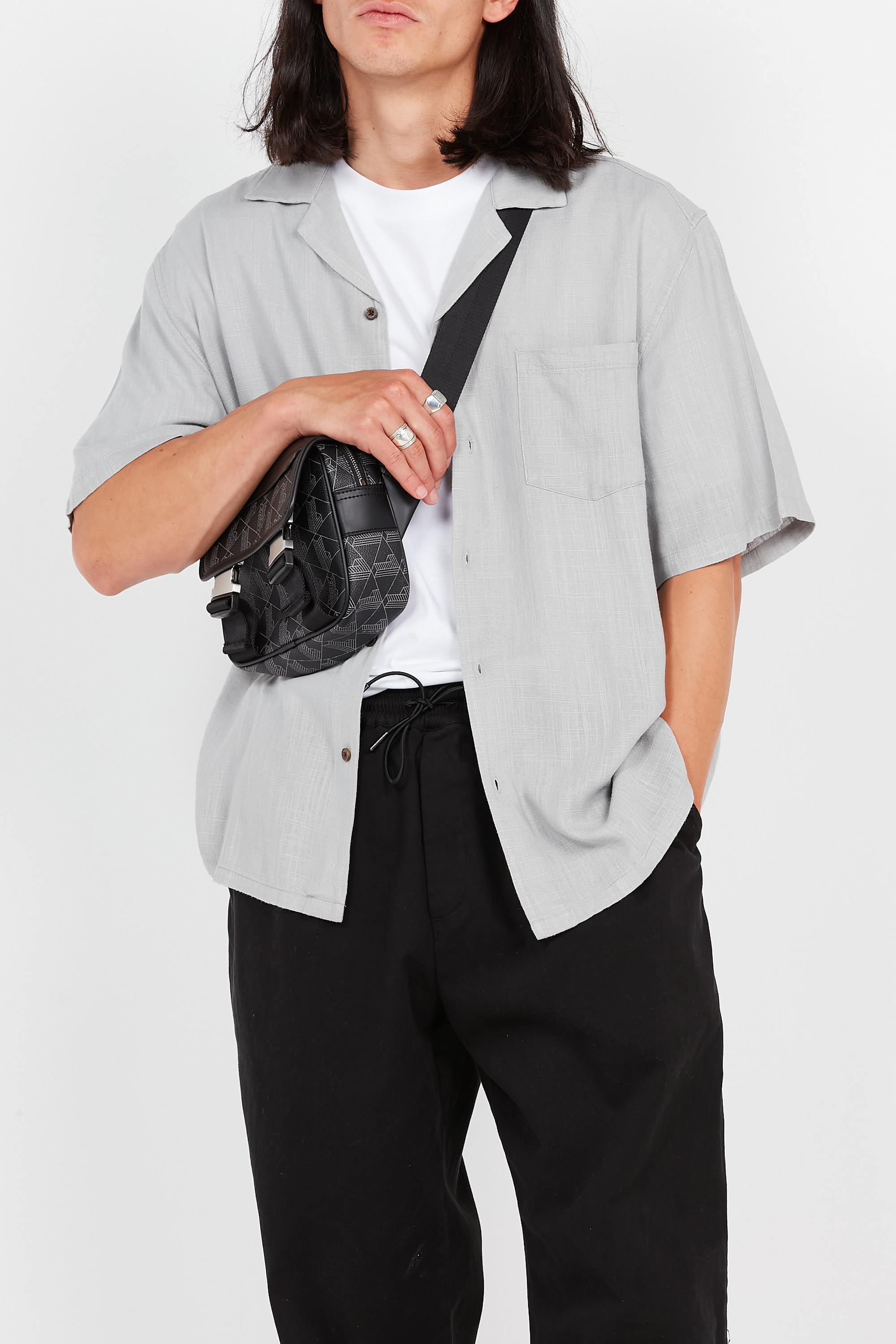 Sacoche  LACOSTE Noir