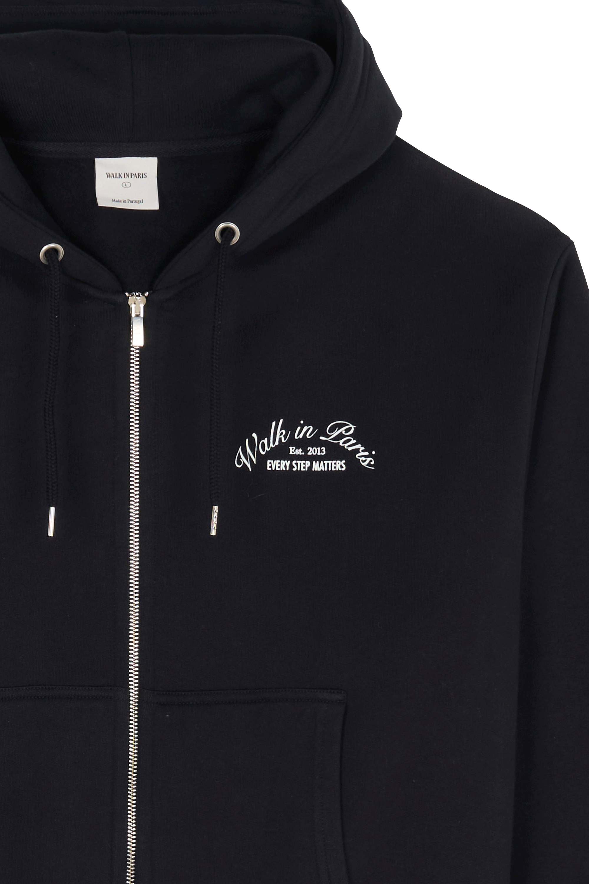 Hoodie | Noir WALK IN PARIS Homme