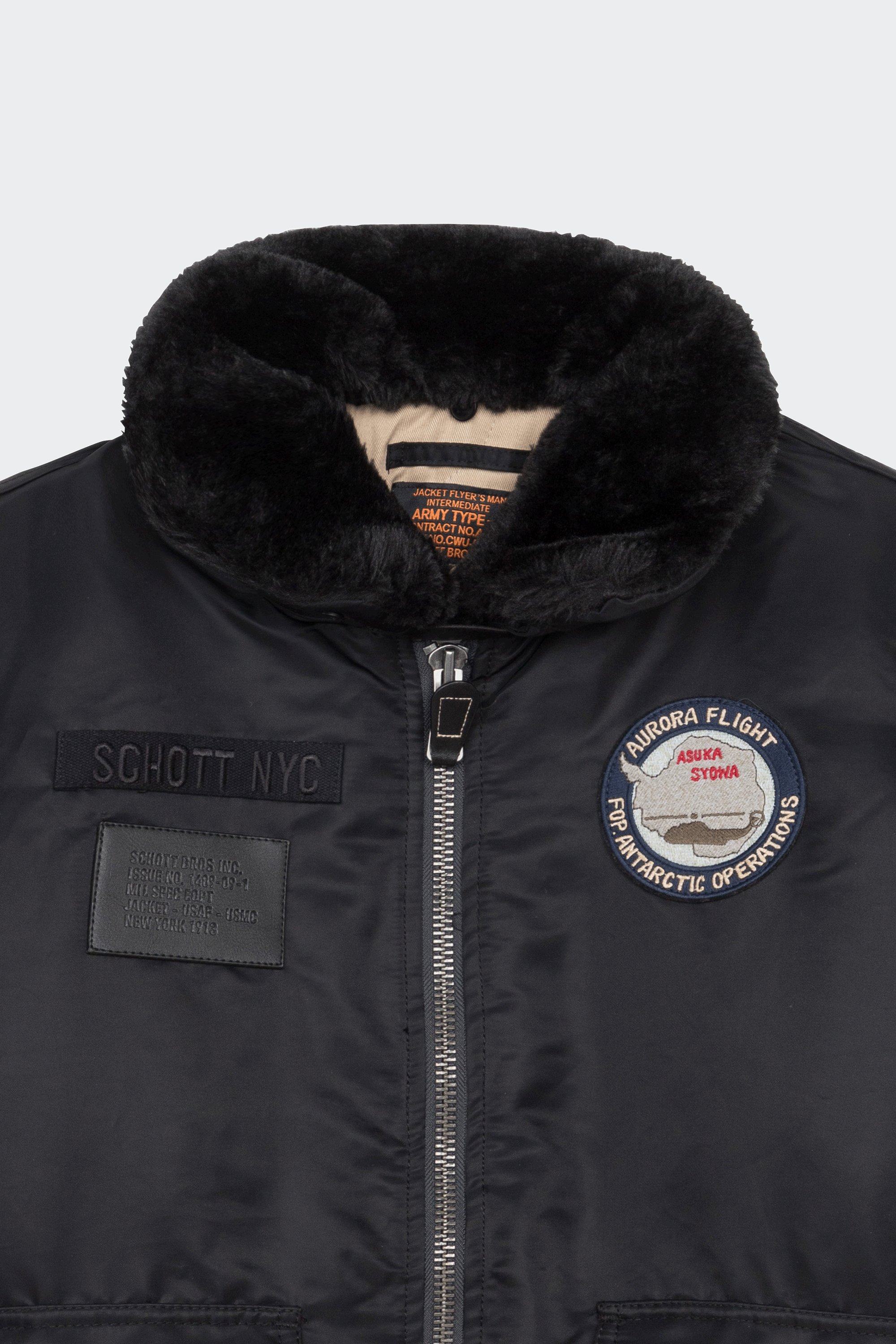 Jacket | Black by SCHOTT Jacket Black