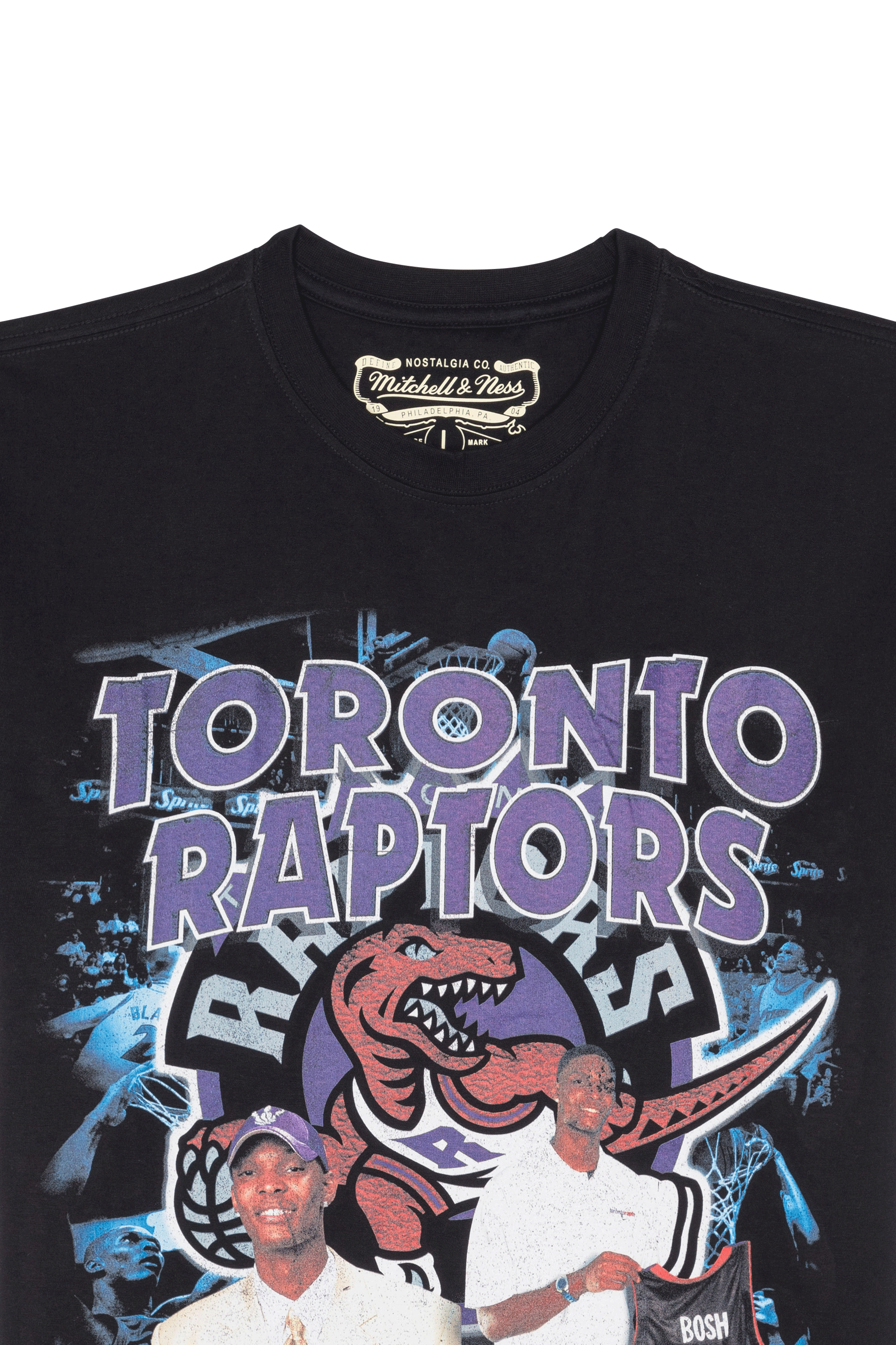 T-shirt MITCHELL & NESS Noir