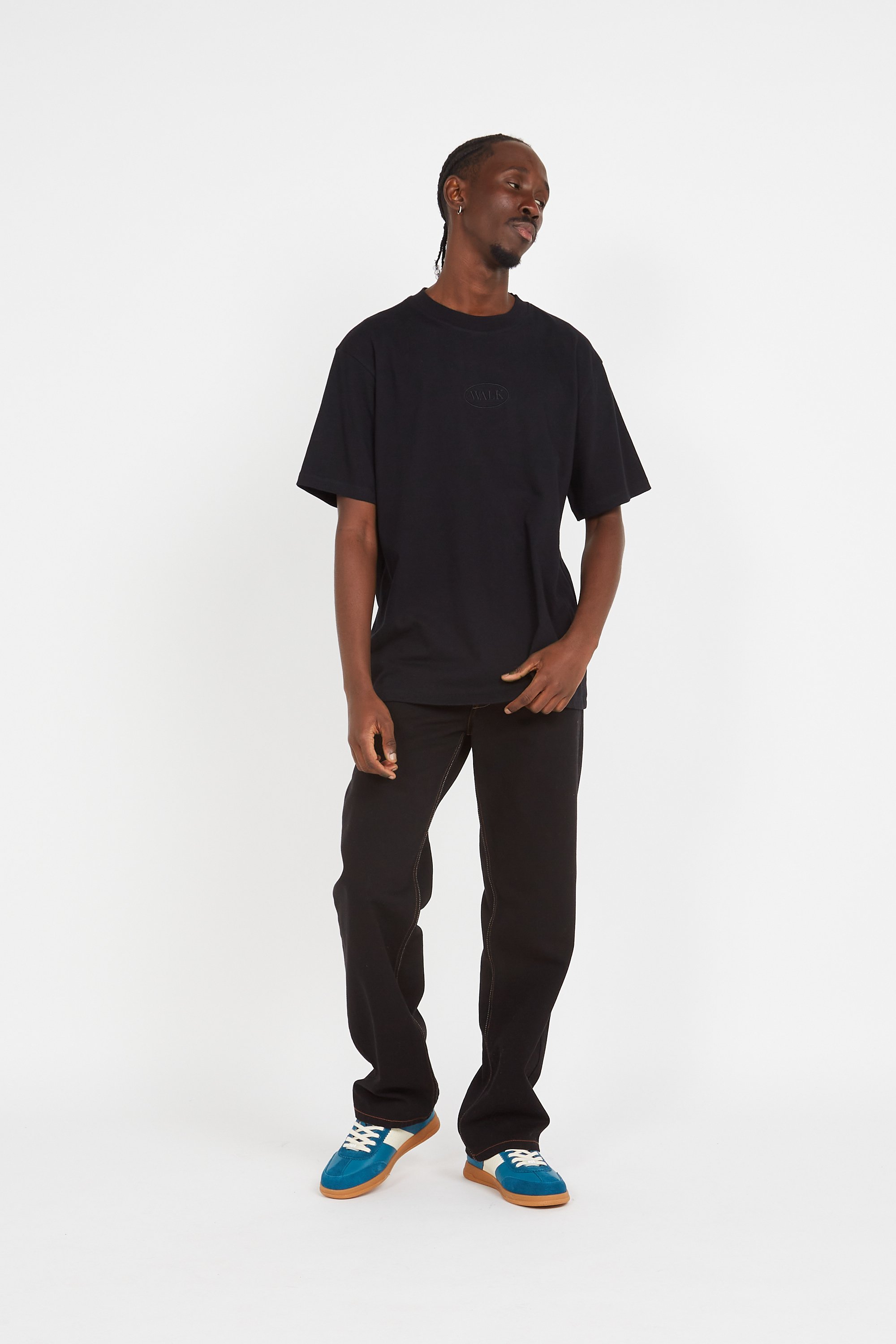 T-shirt WALK IN PARIS Noir