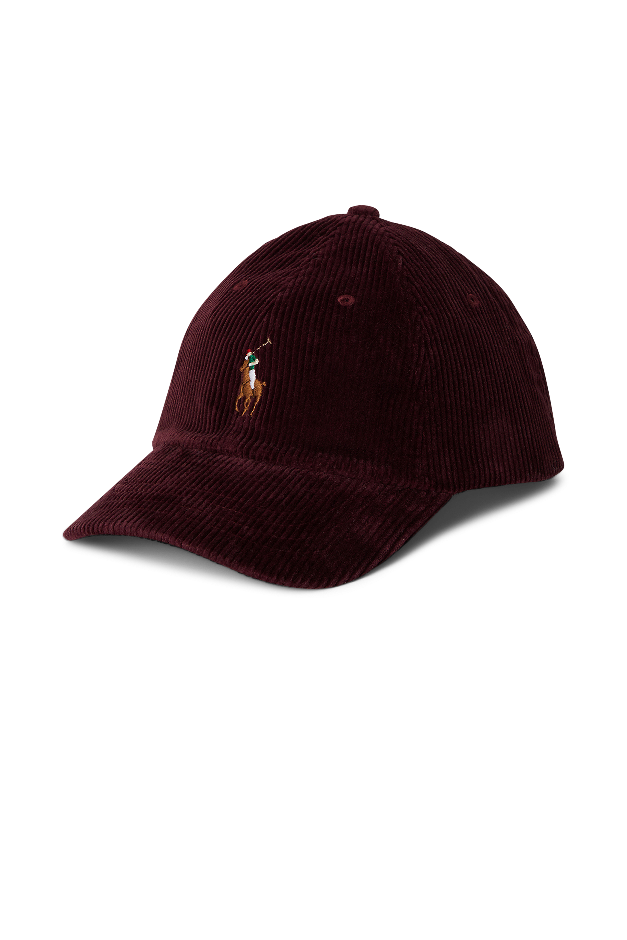 Casquette Corduroy Ball Cap Rich ruby