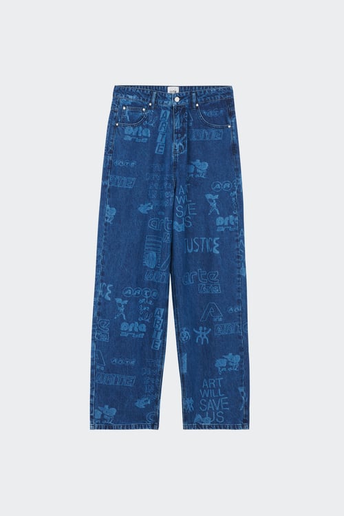 ARTE ANTWERP Pantalon Bleu