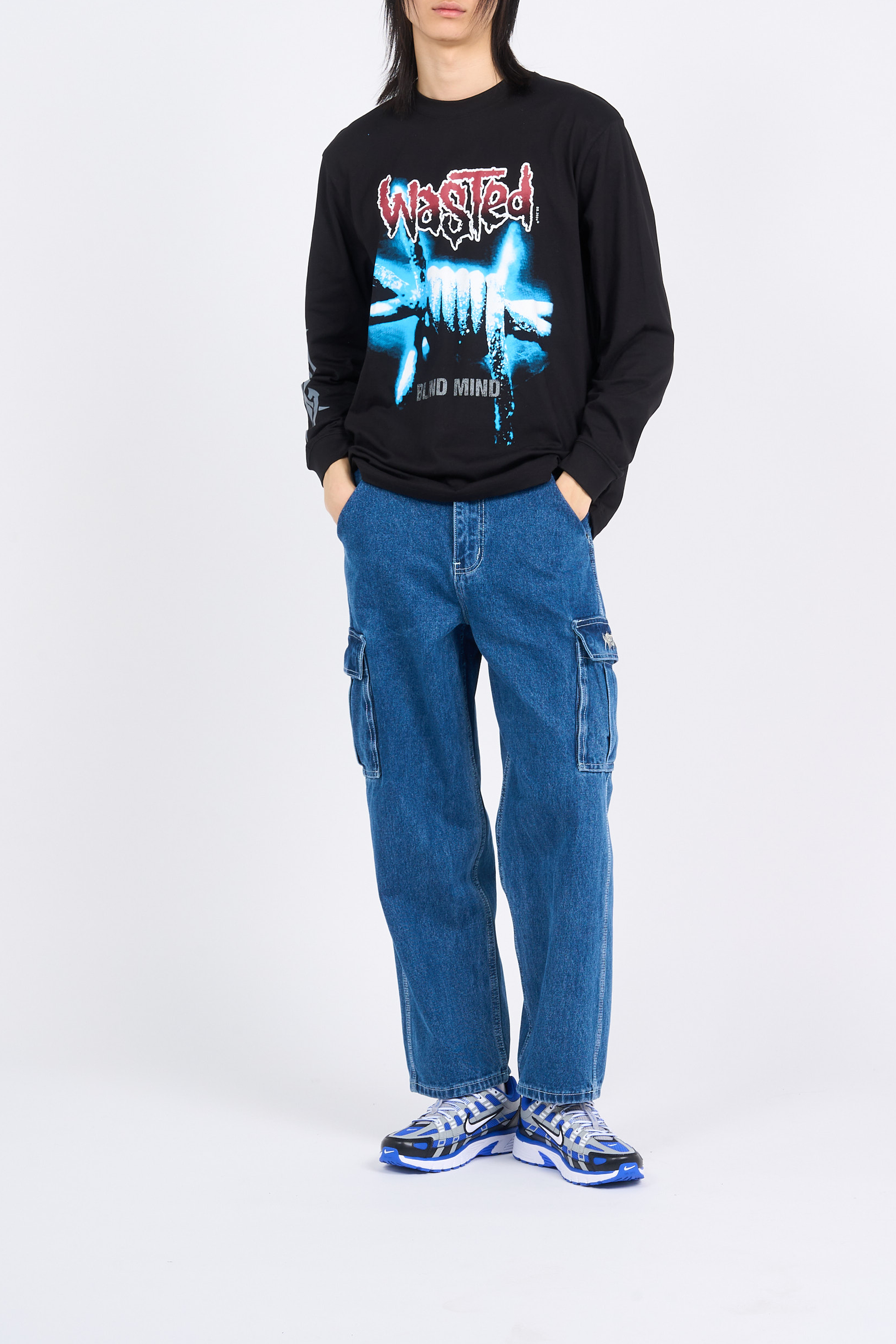 T-shirt | Noir WASTED Homme