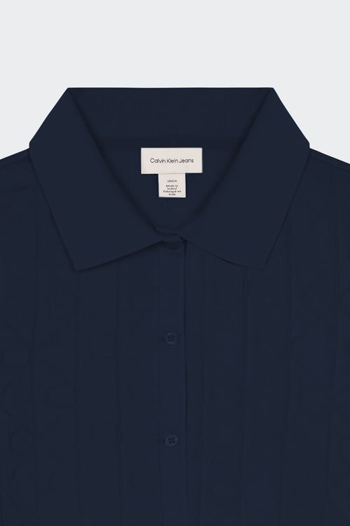 CALVIN KLEIN Polo Bleu