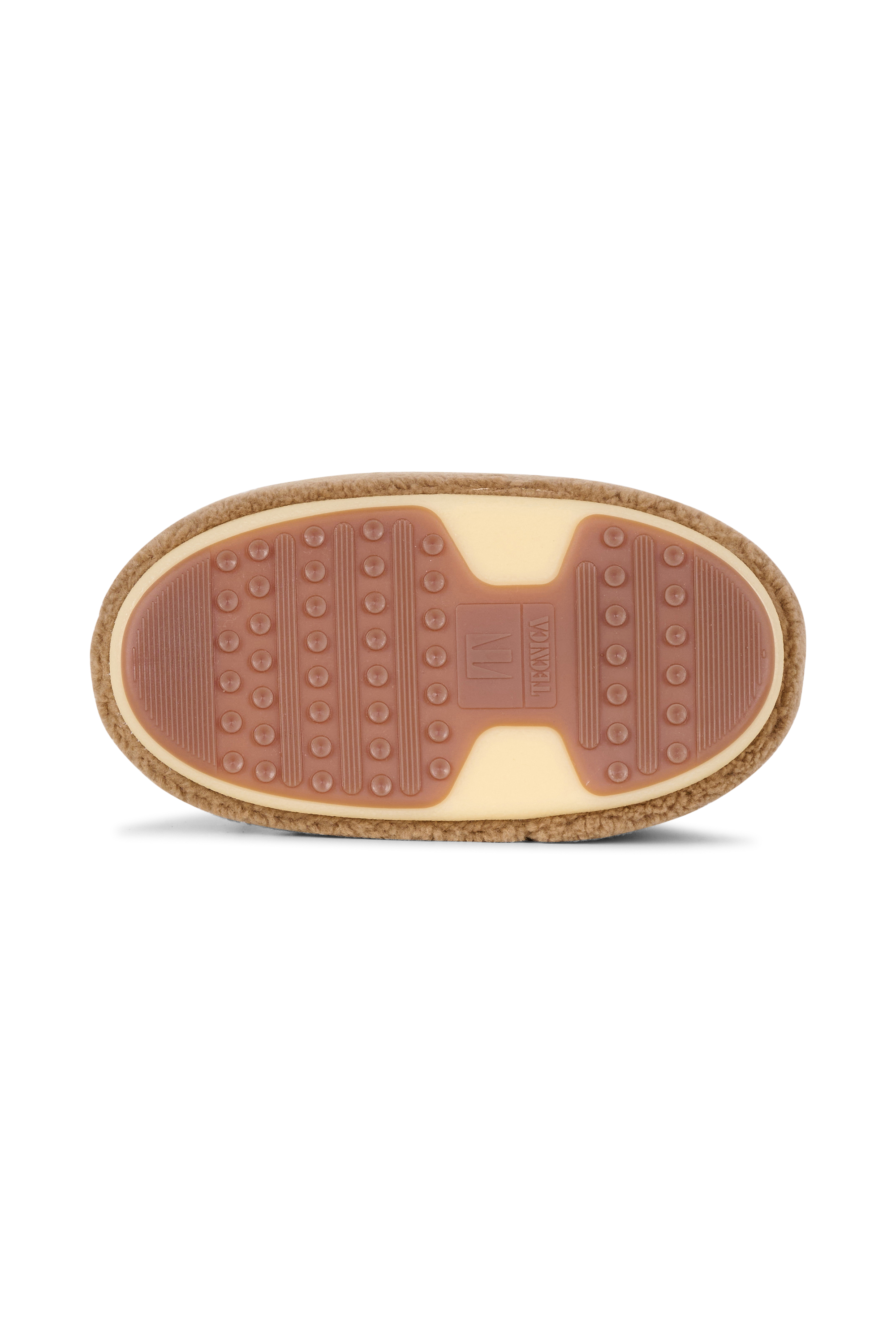 Heeled leather mid-calf boots Brown