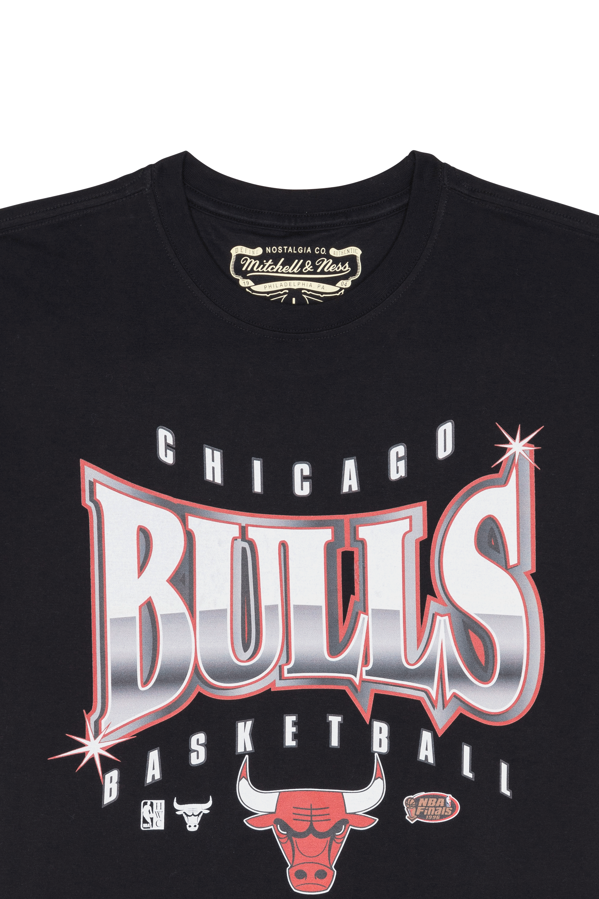 T-shirt MITCHELL & NESS Noir