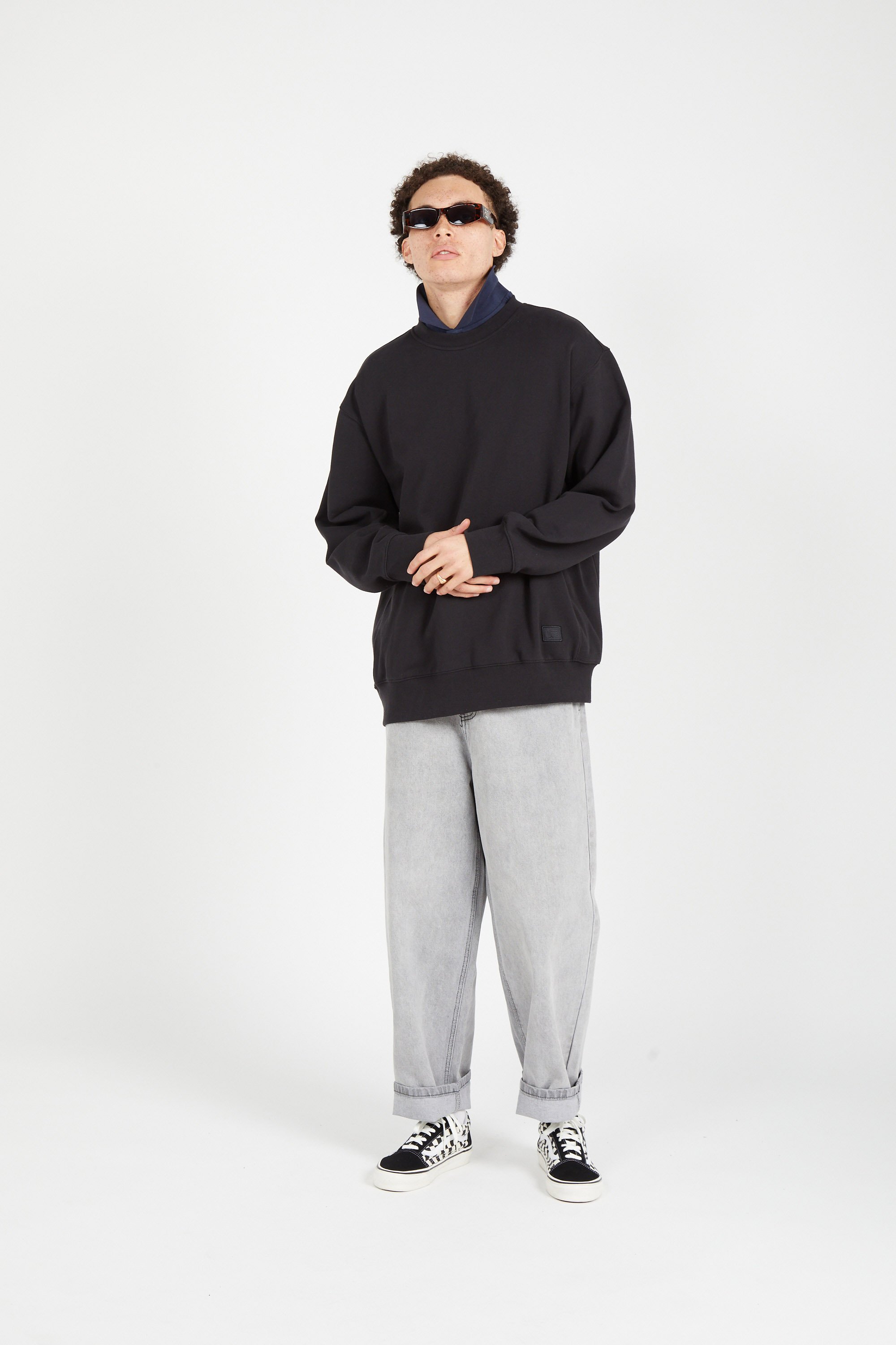 sweatshirt | Black by VANS sweatshirt Black