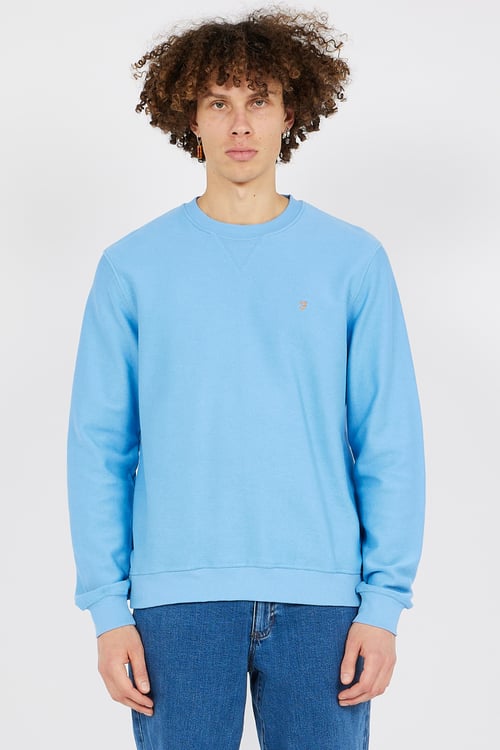 FARAH Sweat Bleu