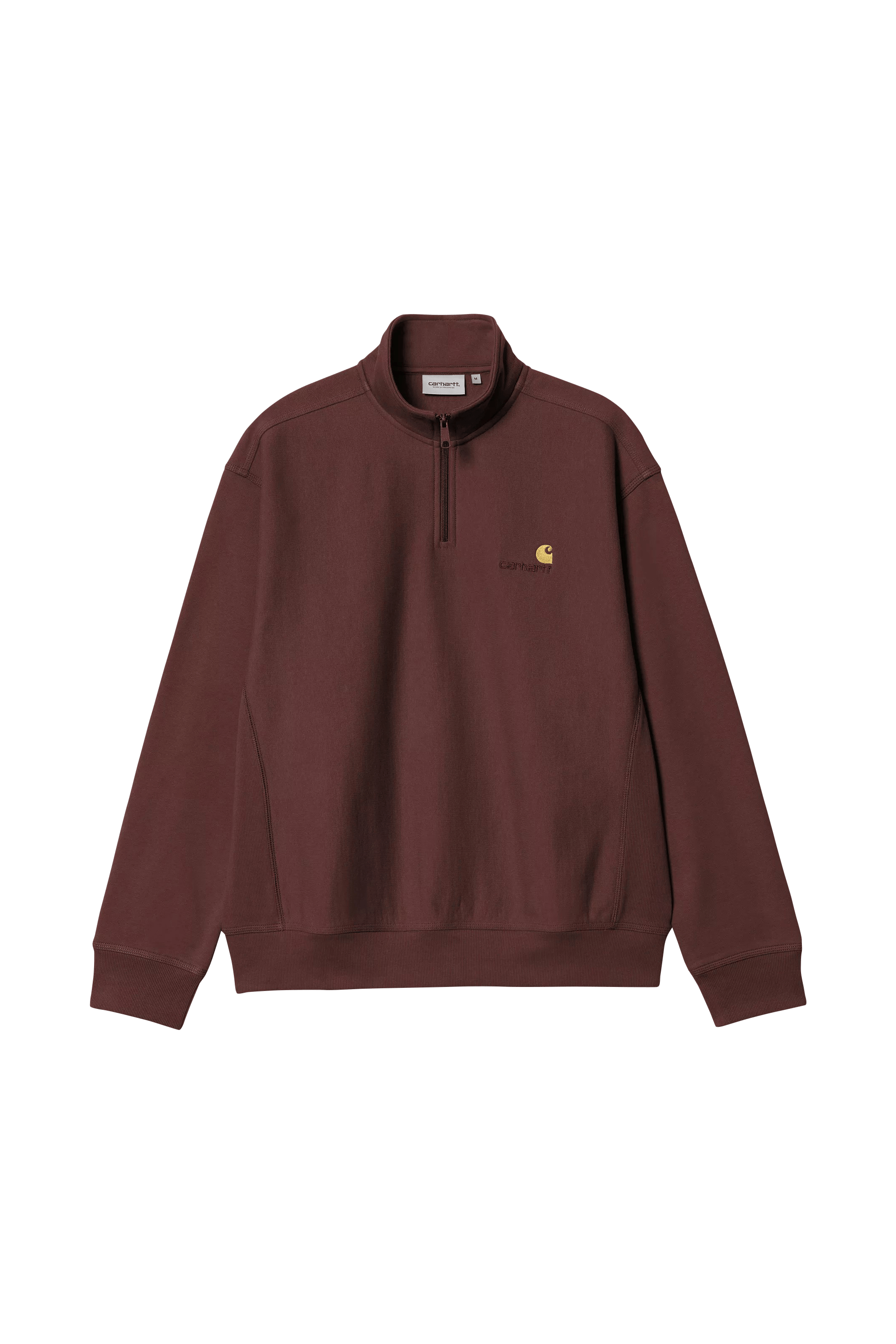 Sweat zippé  Half Zip American Script  Amarone
