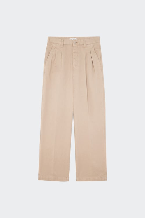 CARHARTT WIP Pantalon droit Beige