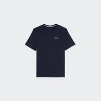 T-shirt Milled yellow New navy