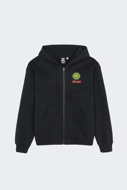Hoodie zippé - Taille M Noir