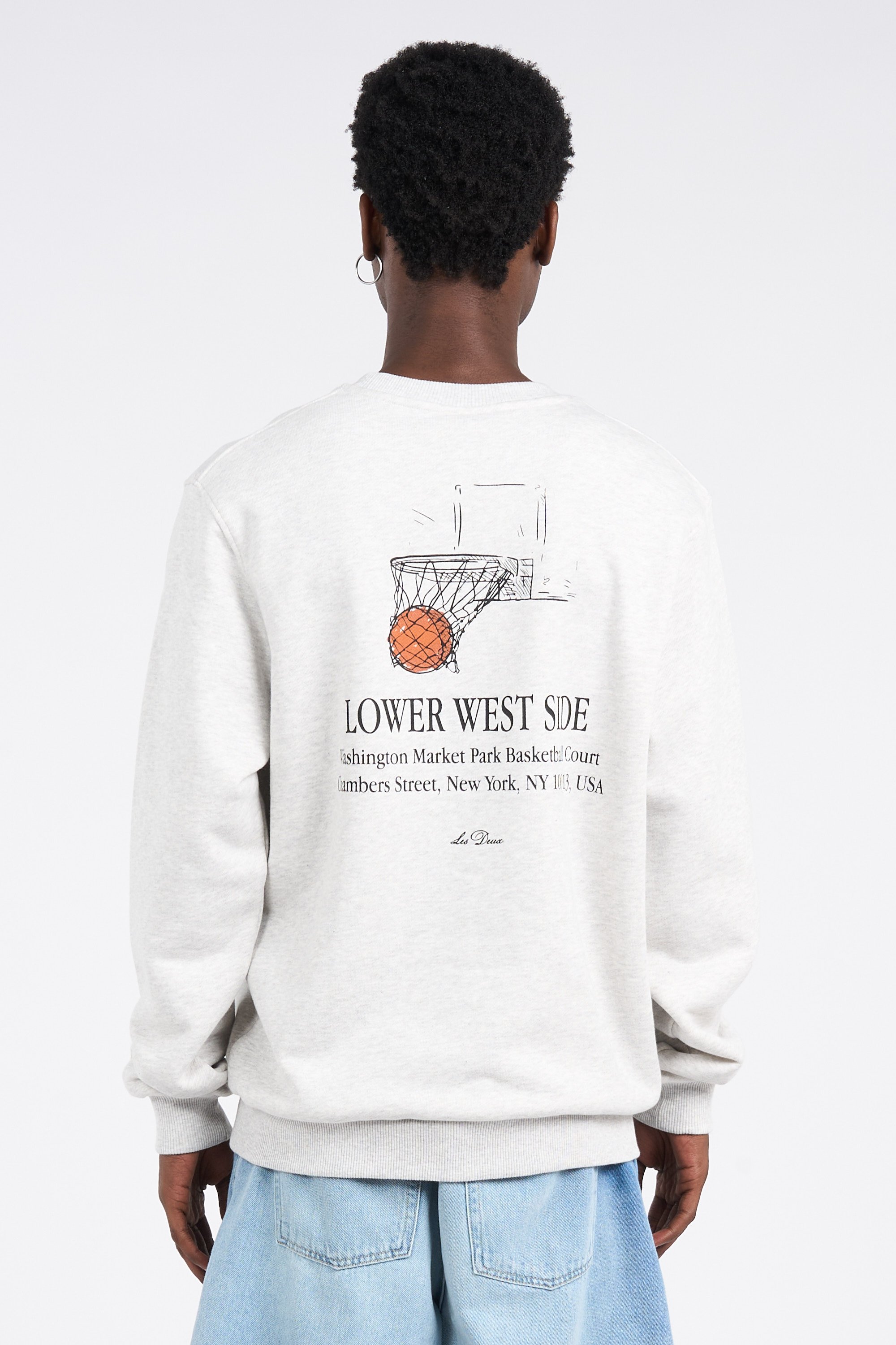 Sweatshirt | Gris by LES DEUX Sweatshirt Gris