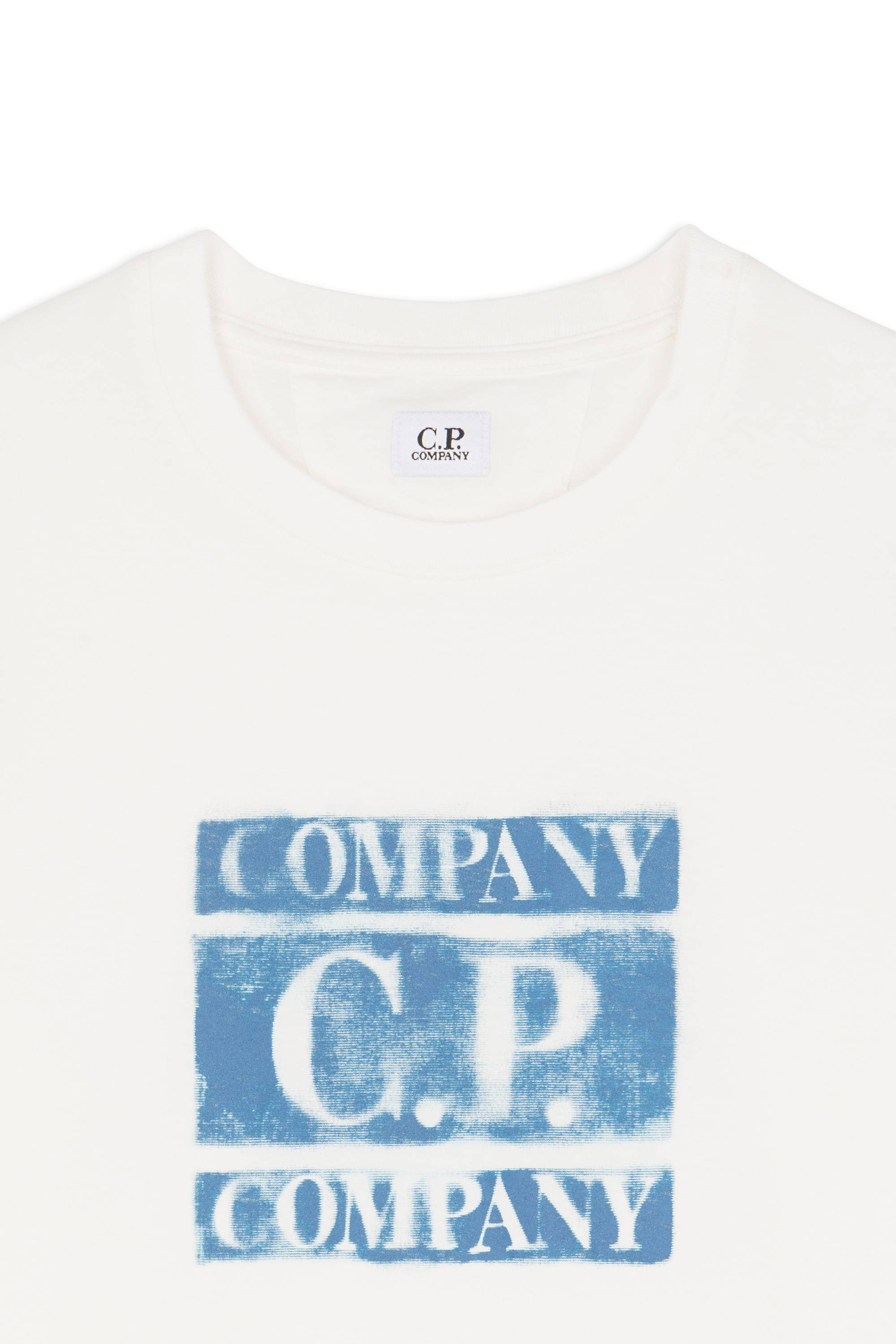 Regular-fit round-neck cotton T-shirt White