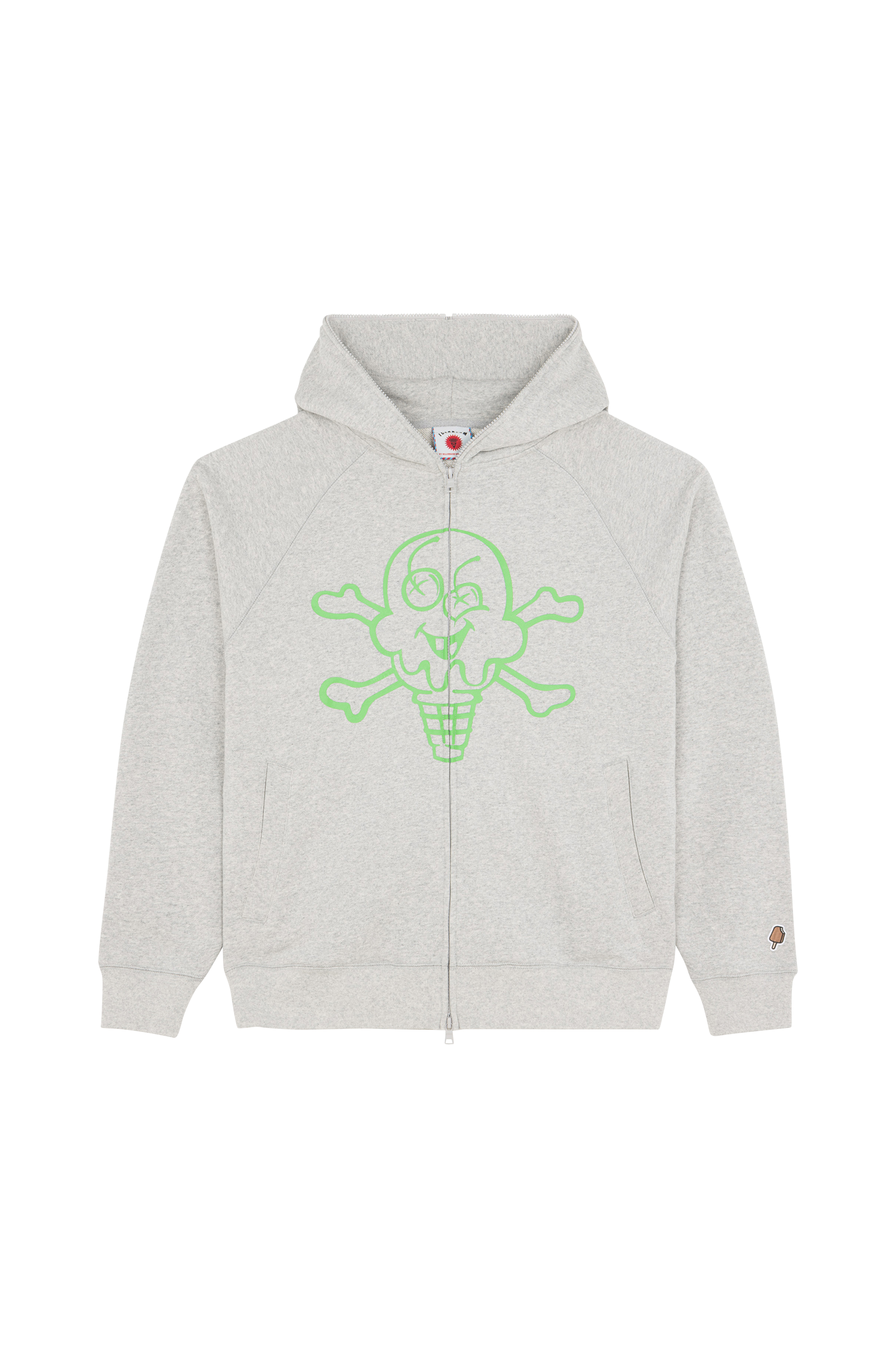 Hoodie zippé  Heather grey