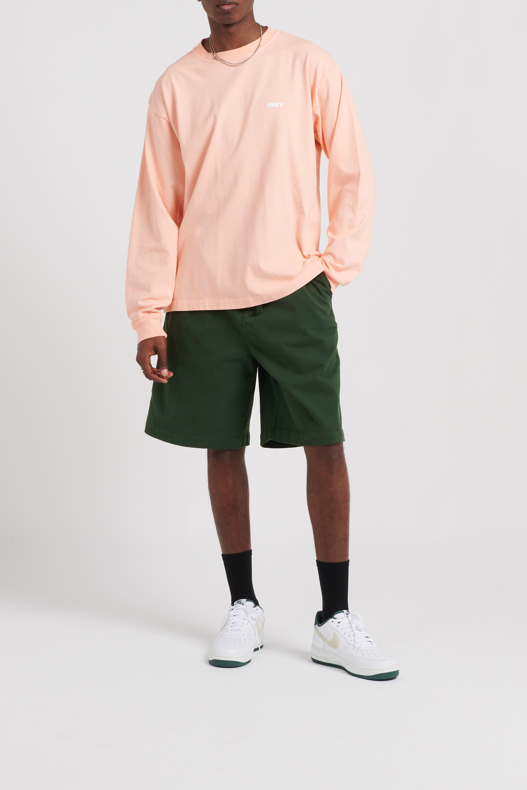 T-shirt | Orange OBEY Homme