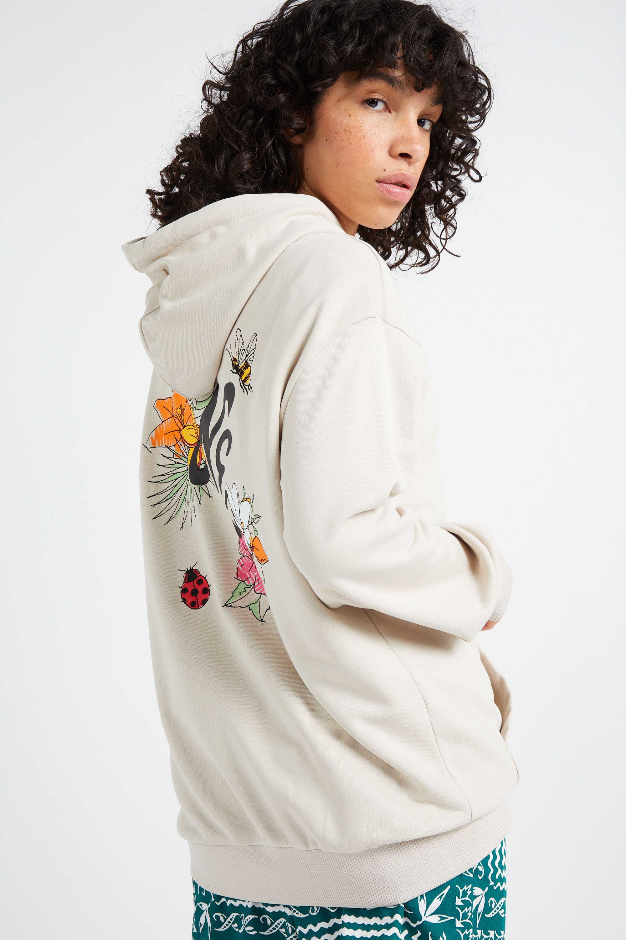 Hoodie Beige