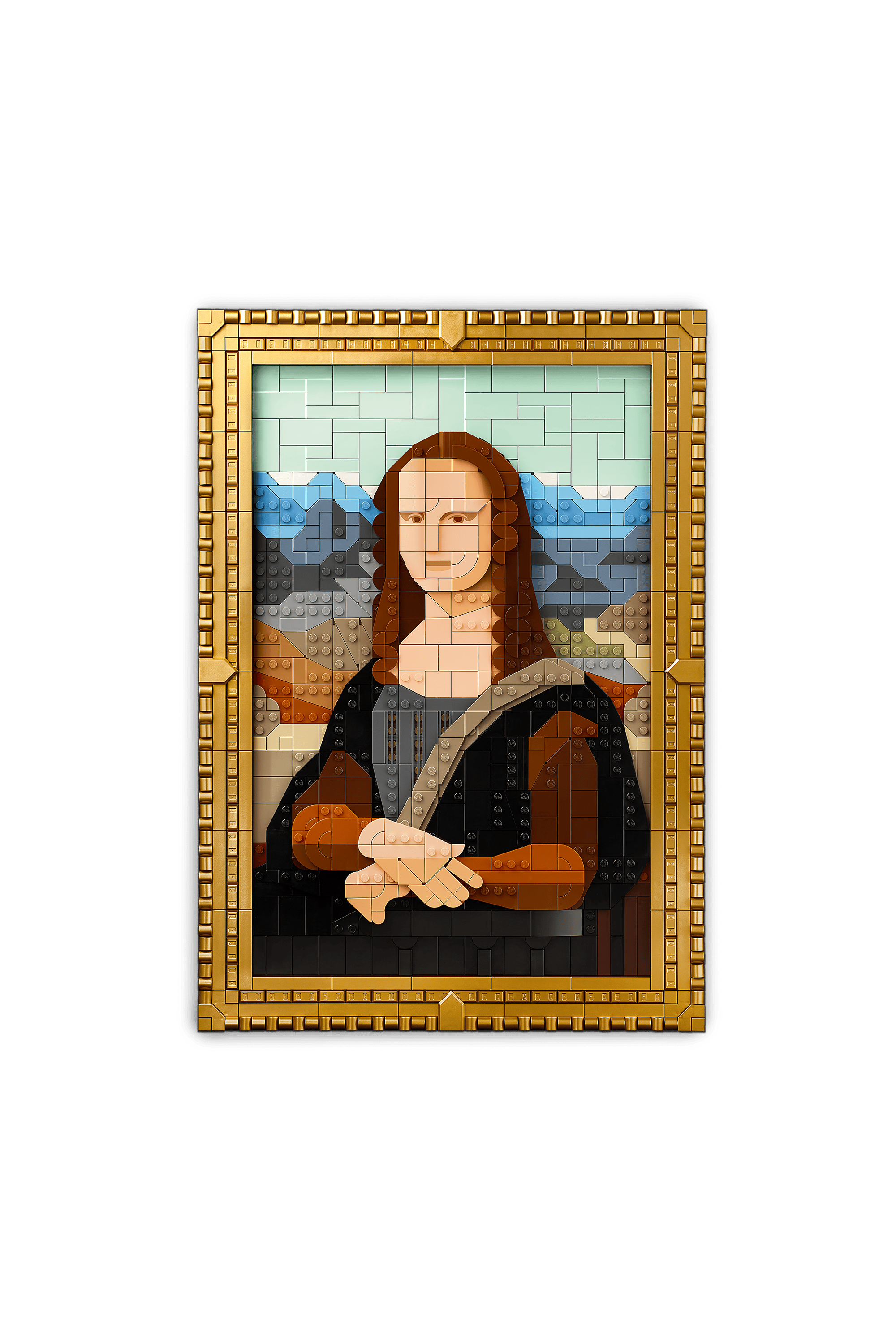 The Mona Lisa Multicolored