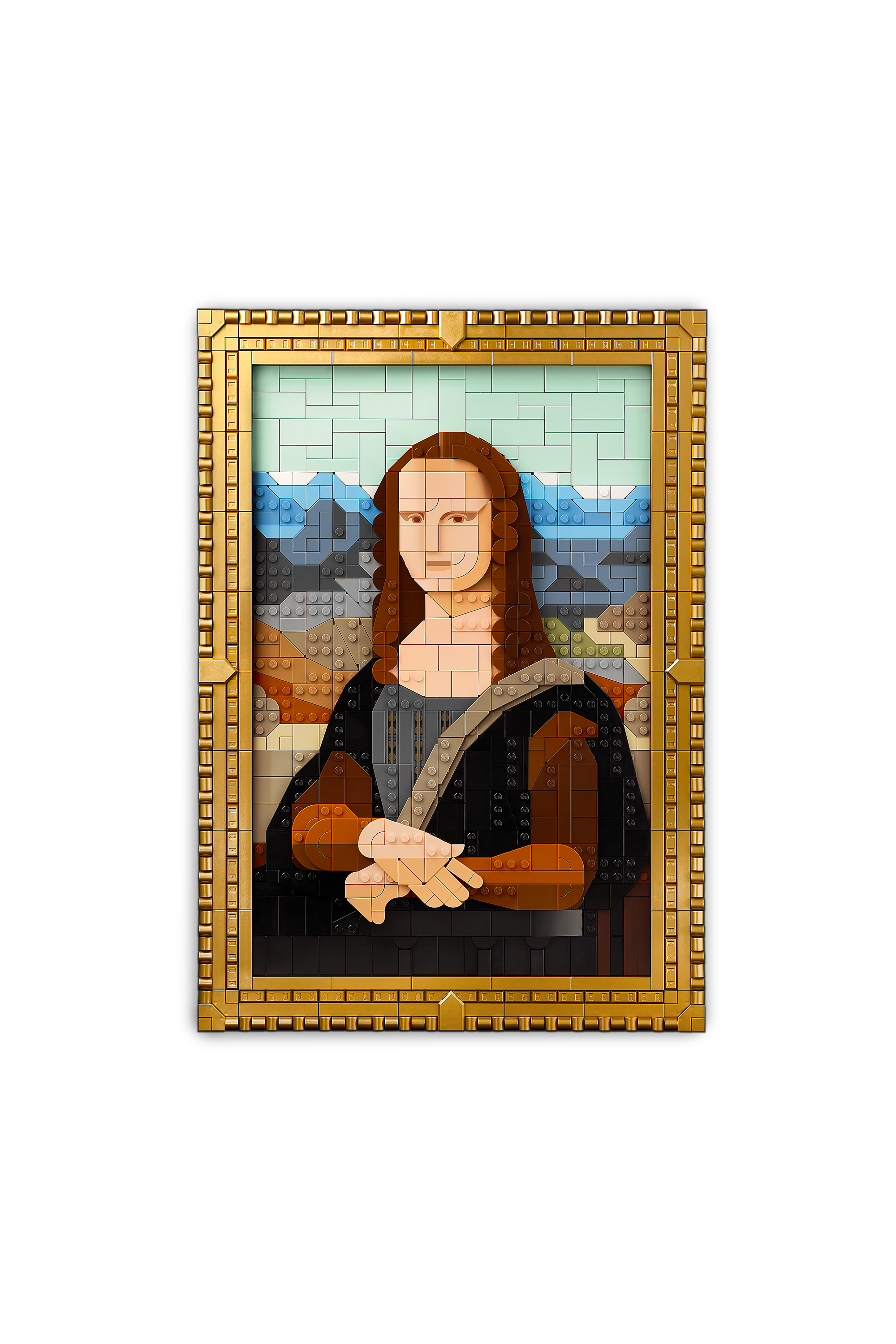 The Mona Lisa Multicolored