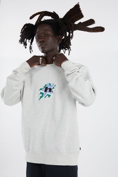 HUF Sweatshirt Gris