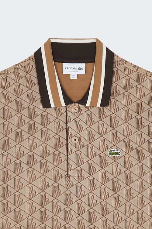 LACOSTE Polo Beige