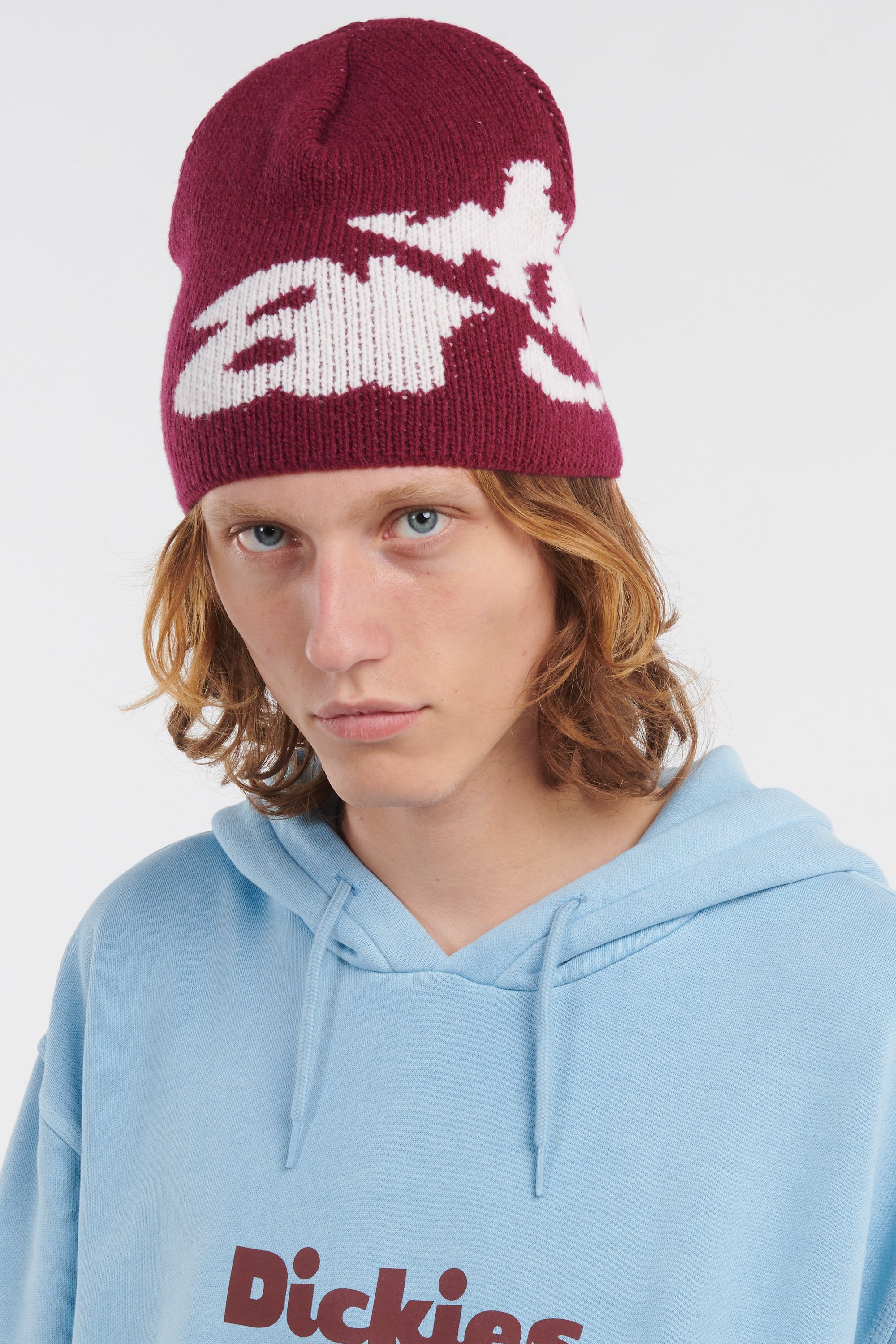 Beanie Ripped arte side beanie Red Arte antwerp - Men | Citadium