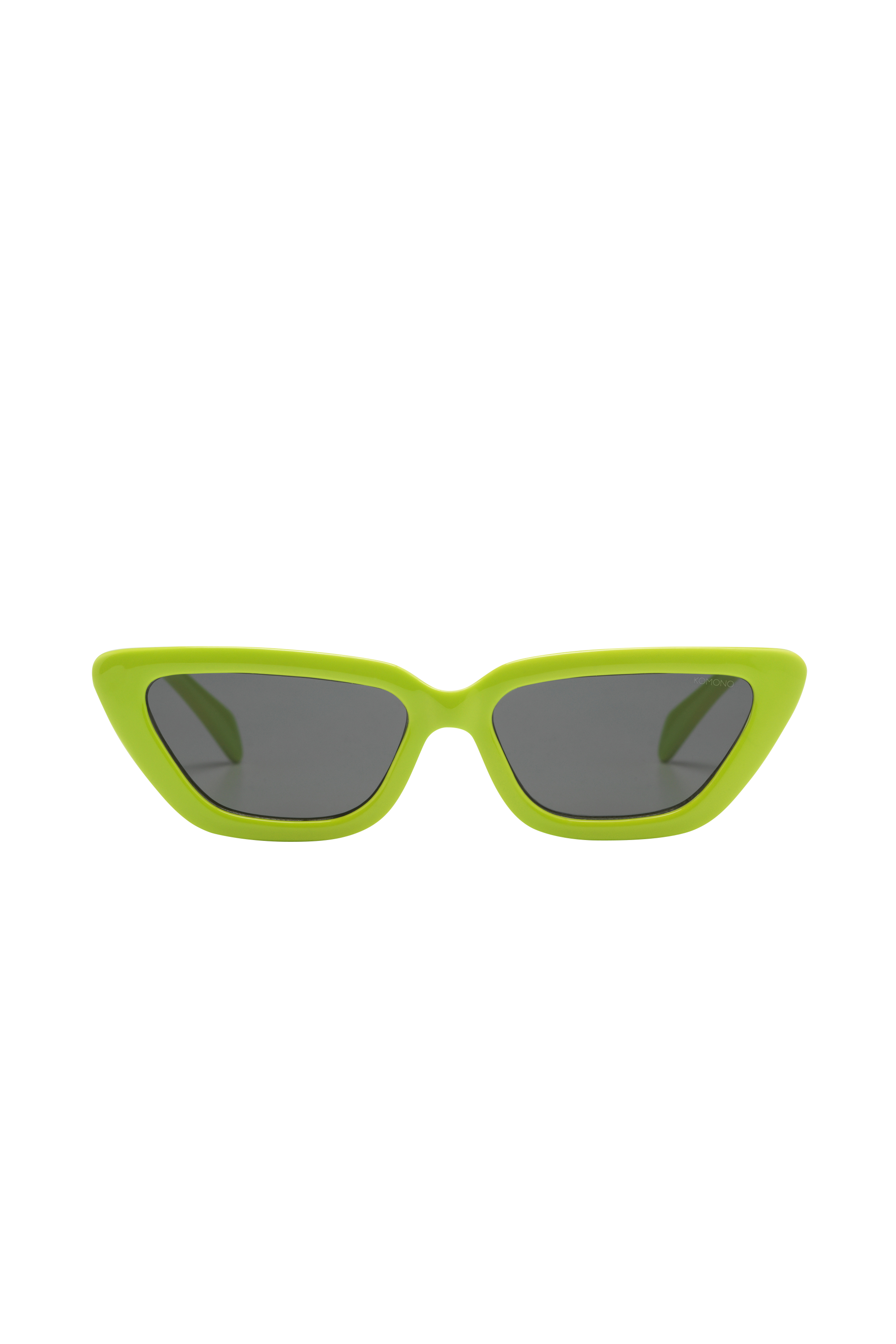 Lunettes de soleil papillon teintées Vert