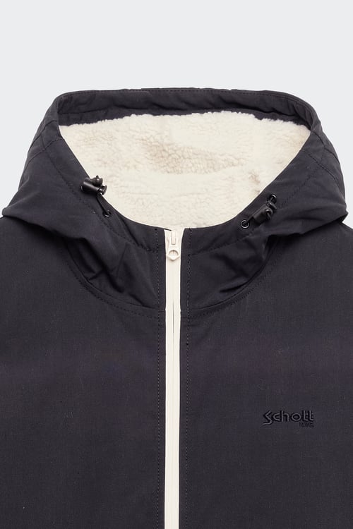 SCHOTT Parka Blue