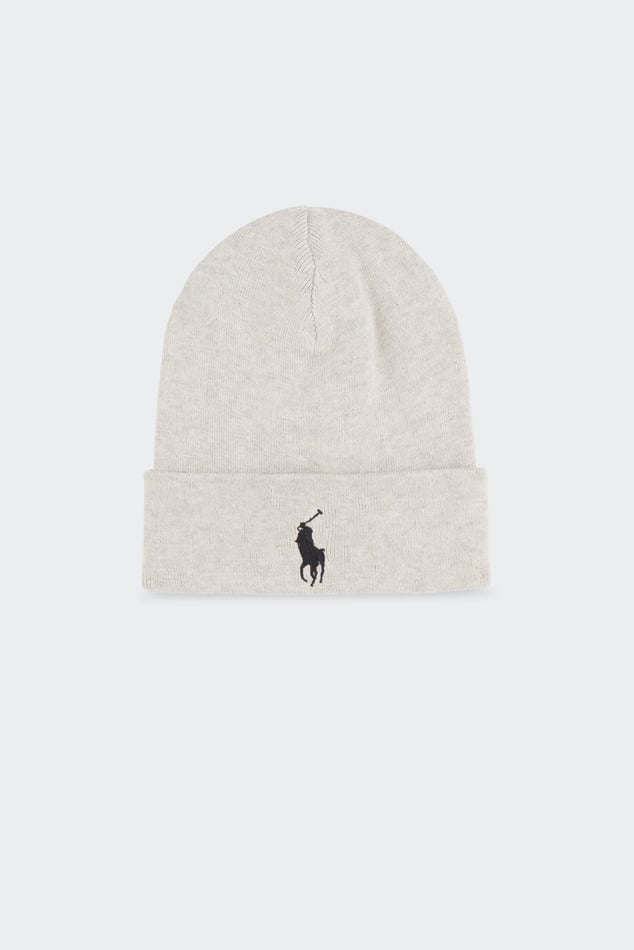 Bonnet ralph lauren gris hotsell
