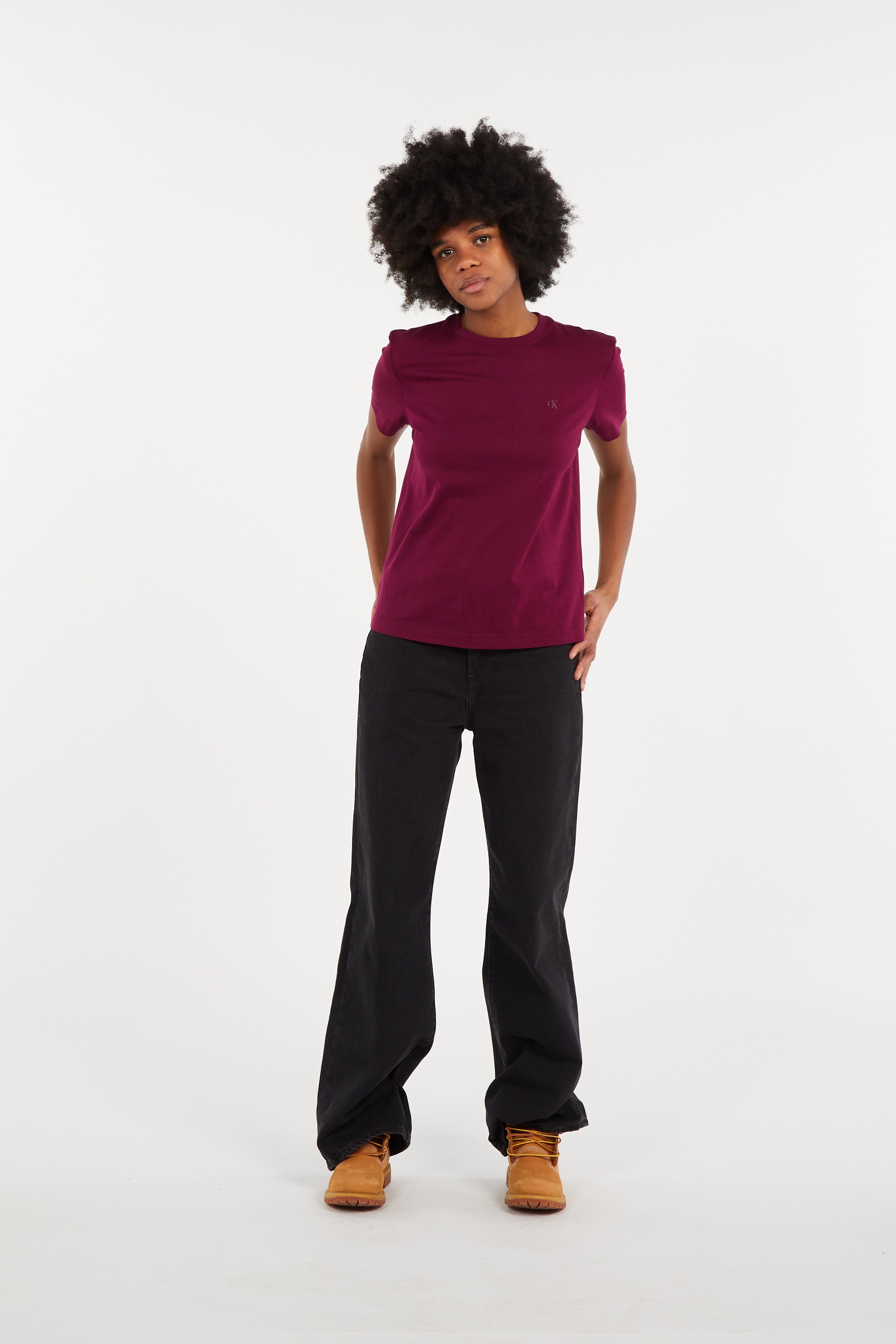 T-shirt CALVIN KLEIN Rouge