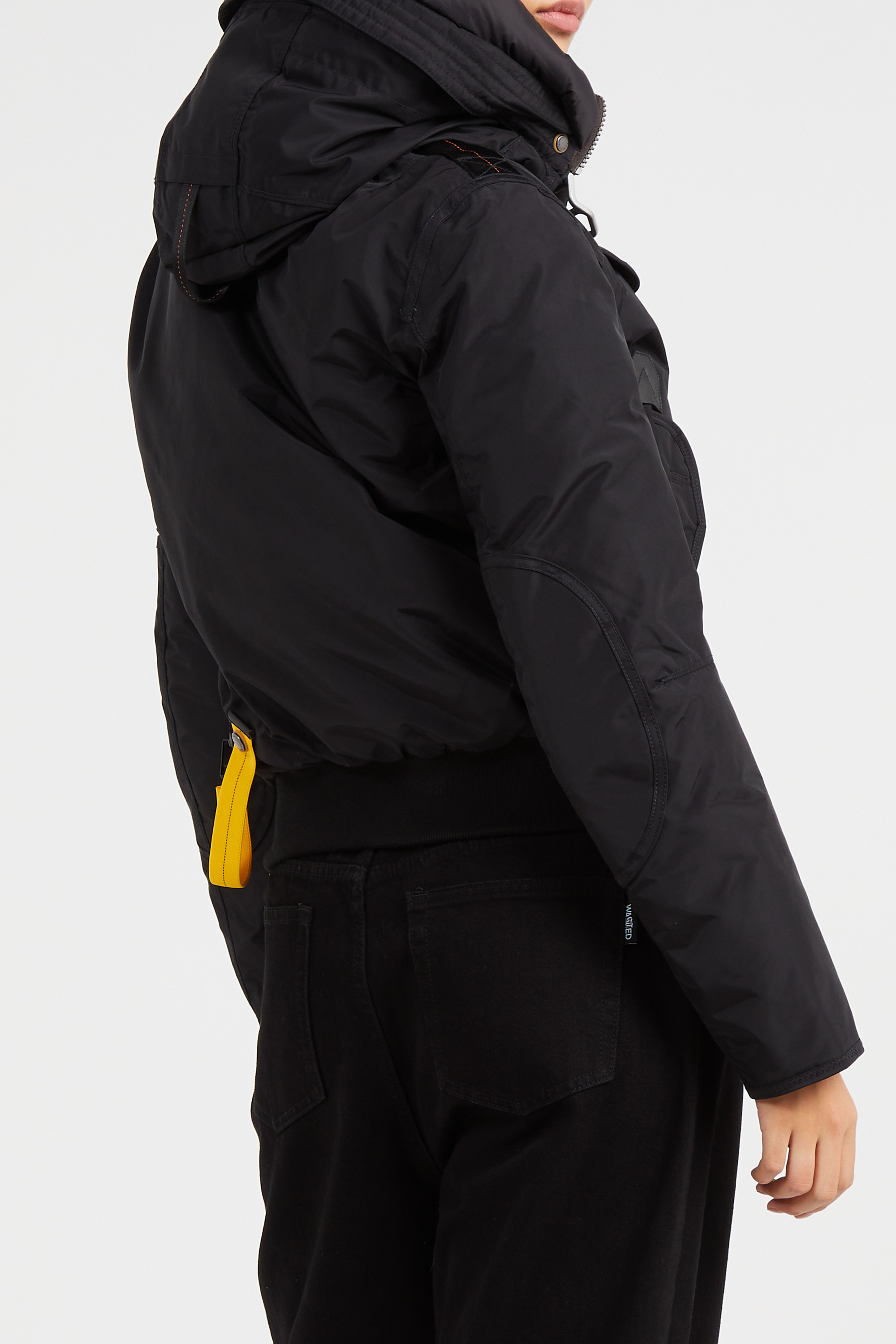 Lightweight quilted padded jacket with high neck | Black PARAJUMPERS Women