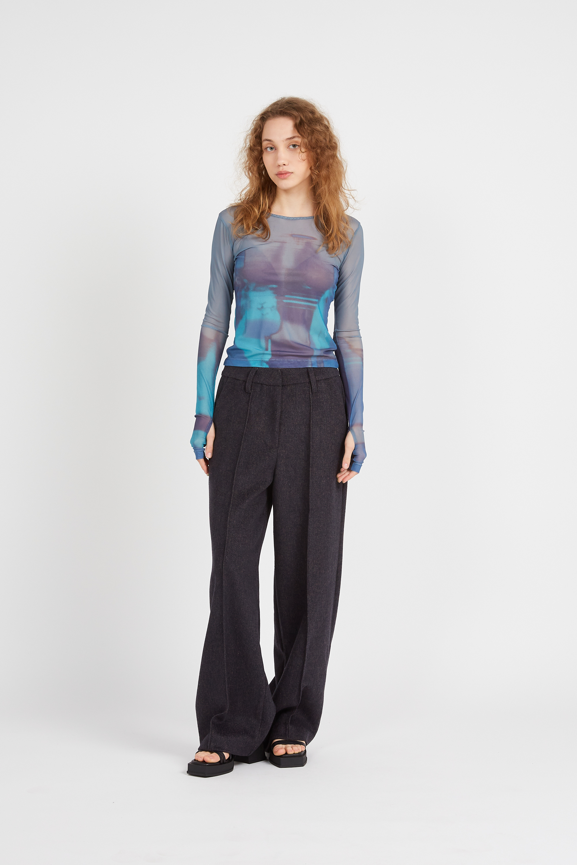 Pantalon Gris