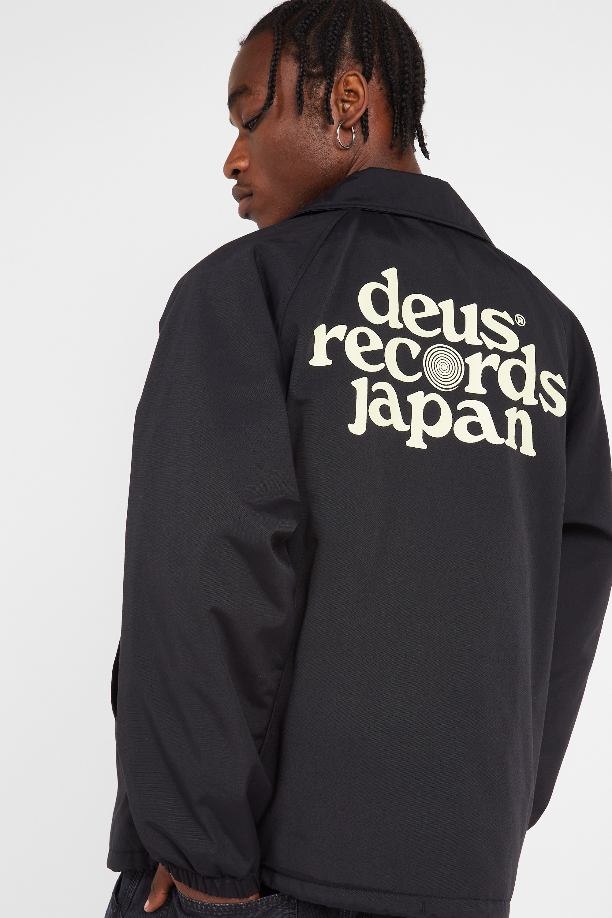 Jacket Strata coach Black Deus ex machina - Men | Citadium