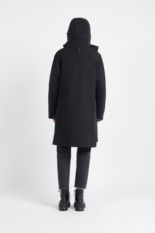 KRAKATAU Parka Noir